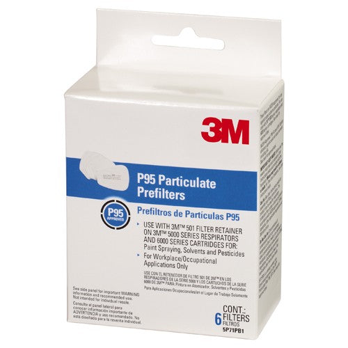 6 eaches/pack 3M™ P95 Particulate Filters 5 Alt Mfg # 95804 - Exact Tooling
