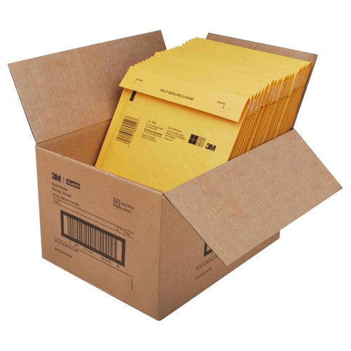 ‎Scotch Bubble Mailer 7913-25-CS 6″ × 9″ Size #0 25 Pack - Exact Tooling
