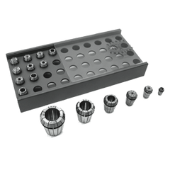 ER-11 Collet Trays - Part #  SIE-SAER-11-40 - Exact Tooling