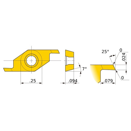 CSVTC0640R-B VP15KZ INSERT