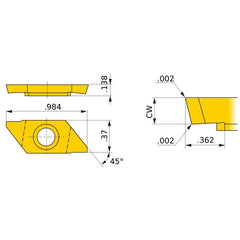 CTBT20145V5LR-B VP15TF INSERT