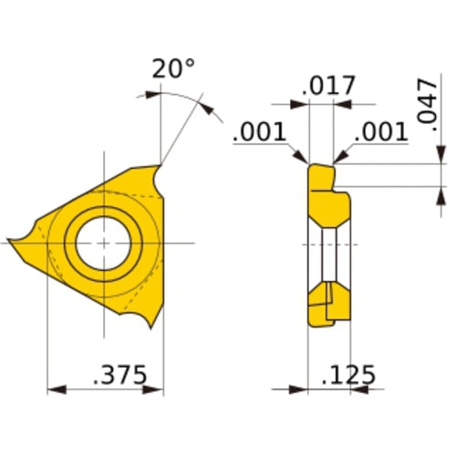 GTAT04312V3R-E VP15TF INSERT