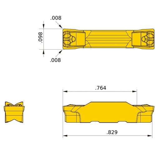 GY2G0250E020N-MF VP10RT GY INSERT