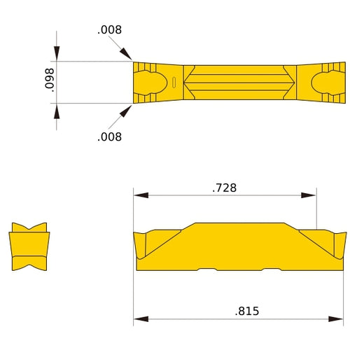 GY2M0250E020N-GS VP20RT GY INSERT