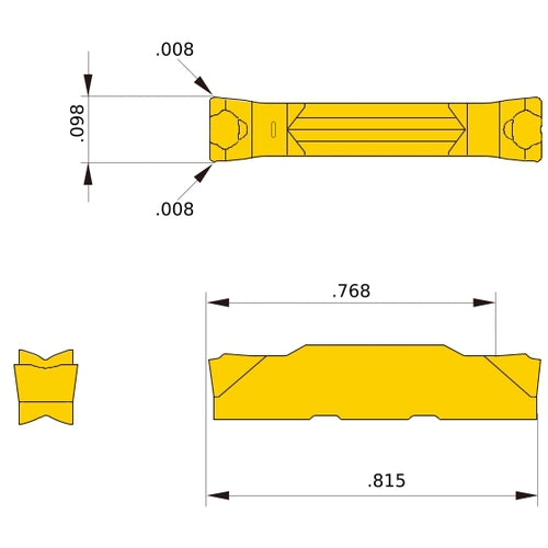 GY2M0250E020N-GU VP10RT GY INSERT