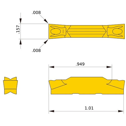 GY2M0400G020N-MM NX2525 GY INSERT
