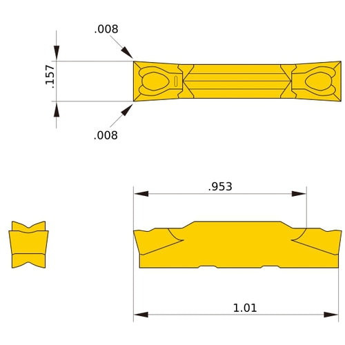 GY2M0400G020N-MS VP10RT GY INSERT
