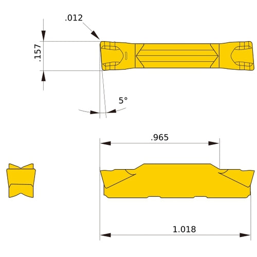 GY2M0400G030R05-GM VP10RT GY INSERT