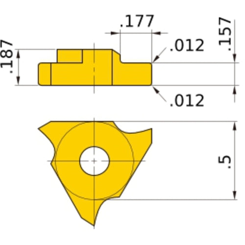 MGTL43400 UTI20T INSERT