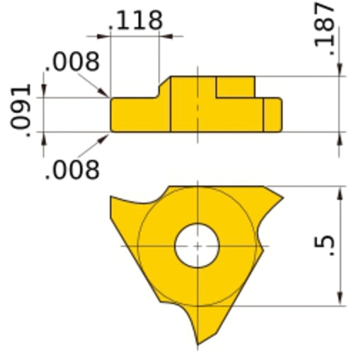 MGTR43230 UTI20T INSERT