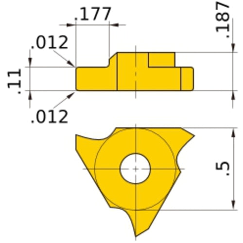 MGTR43280 UTI20T INSERT