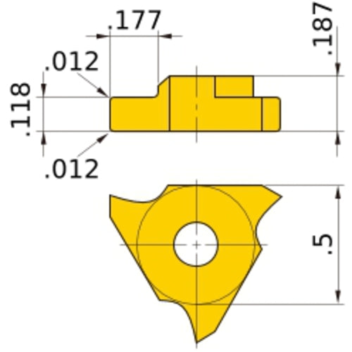 MGTR43300 UTI20T INSERT