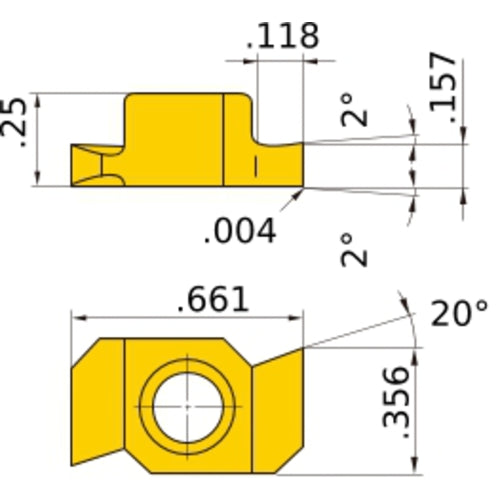 MLG2040L UTI20T INSERT