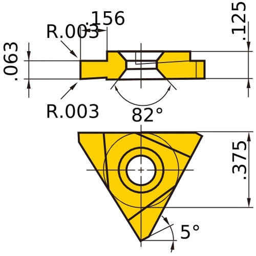 TNMC32NGL063 UP20M INSERT