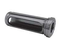 Type C Tool Holder Bushing - Part #  TBC-20-0500-B - (OD: 2") (ID: 1/2") (Slot Length: 3-5/8") (Length Under Head: 4") - Exact Tooling