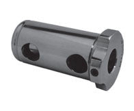 Type LB Tool Holder Bushings - Part #  TBLB-15-1000-B - (OD: 1-1/2") (ID: 1") (Head Thickness: 3/8") (Center Hole Distance: 1-1/4"   &   Shoulder to Center of First Hole: 1/2"   ) (Length Under Head: 3-1/8") - Exact Tooling