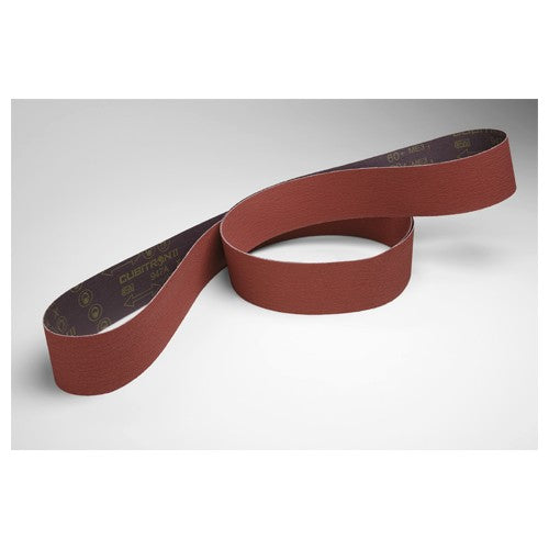 3M Cubitron ll Cloth Belt 947A 120+ X-weight 3″ × 132″ Film-lok Single-flex - Exact Tooling
