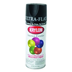 Interior/Exterior Industrial Maintenance Paint Ultra Flat Black - Exact Tooling
