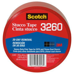 Scotch Stucco Tape 3260-A 1.88″ × 60 yd (48 mm × 54.8 m) Stucco Tape - Exact Tooling