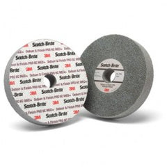 6 x 1 x 1" - 6CMED+ Grade - Deburring & Finish PRO Unitized Wheel - Exact Tooling