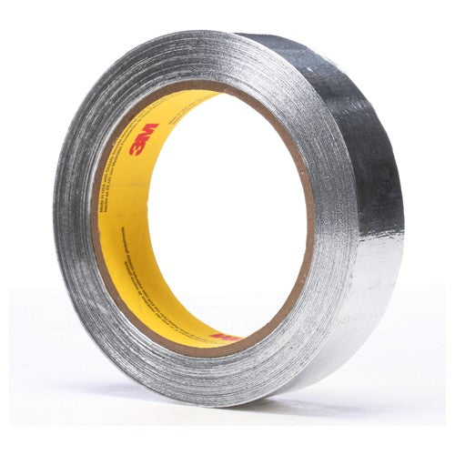 3M Aluminum Foil Tape 4380 Silver 1″ × 55 yd 3.25 Mil - Exact Tooling