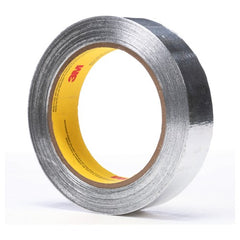 3M Aluminum Foil Tape 4380 Silver 1″ × 55 yd 3.25 Mil - Exact Tooling