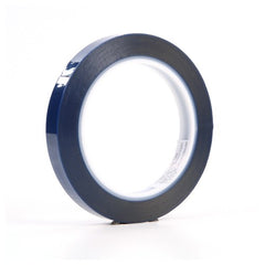 3M Polyester Tape 8991 Blue 1/2″ × 72 yd 2.4 mil - Exact Tooling