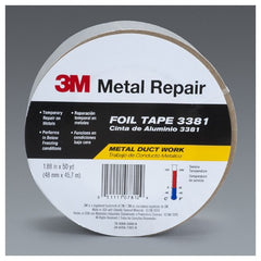 3M Aluminum Foil Tape 3381 Silver 1.88″ × 50 yd 2.8 mil - Exact Tooling