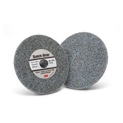 Scotch-Brite Roloc Deburr and Finish PRO Unitized Wheel TR 3″ × 1/8″ x NH 6C MED+ - Exact Tooling