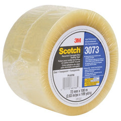 Scotch Recycled Corrugate Box Sealing Tape 3073 Clear 72 mm × 100 m - Exact Tooling