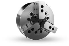Auto Strong VRA Series Non through-hole power chuck for vertical lathe (adapter included) - Part # VIT-212RA8 - Exact Tooling