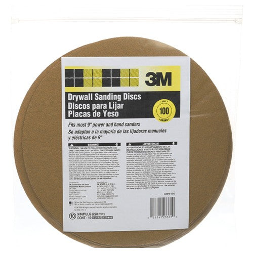 ‎3M Drywall Sanding Discs DW9-100 9″ - Exact Tooling