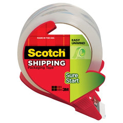 Scotch Sure Start Shipping Packaging Tape with dispenser 3450S-RD 1.88″ × 38.2 yd (48 mm × 35 m) - Exact Tooling
