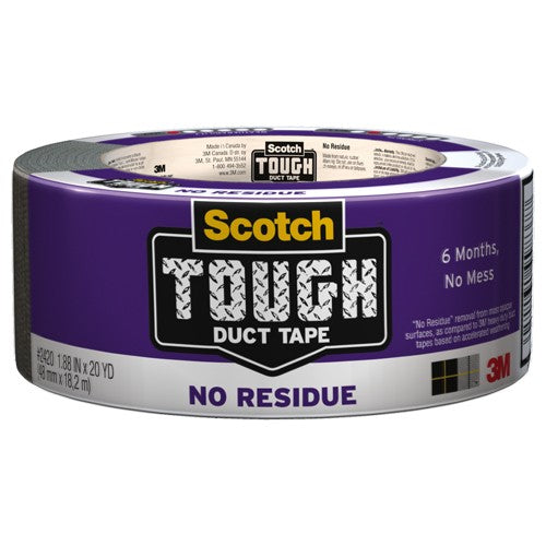 3M No Residue Duct Tape 2420-A 1.88″ × 20 yd (48 0 mm × 18 2 m) - Exact Tooling