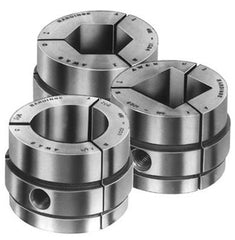 Collet Pad for Warner & Swasey Machine 1A, 2A - 1-1/2" Round Serrated - Part #  CP-WS7RE15000 - Exact Tooling