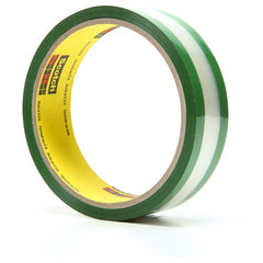 3M Riveters Tape 685 Transparent with Green Adhesive 1″ × 36 yd 1.7 mil - Exact Tooling