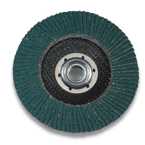 ‎7 in × 5/8-115/8-11 INT 546D Abrasive Flap Disc T27 40 Alt Mfg # 28648 - Exact Tooling
