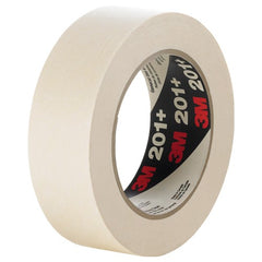 3M General Use Masking Tape 201+ Tan 48 mm × 55 m 4.4 mil Individually Wrapped Conveniently Packaged - Exact Tooling