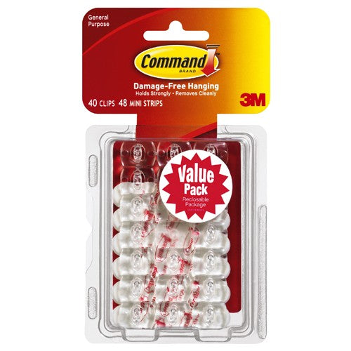‎Command Decorating Clips Value Pack 17026-40ES - Exact Tooling