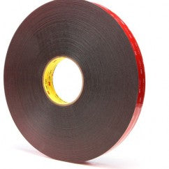 List 5925 1" x 72 yds VHB Acrylic Foam Tape - Black - Exact Tooling