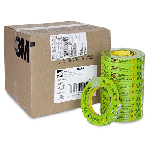 Scotch Performance Masking Tape 233+ 46334 18 mm × 55 m - Exact Tooling