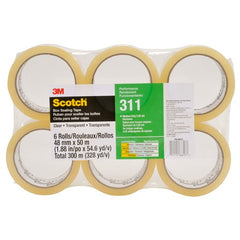 48mm × 50m Performance Box Sealing Tape Clear Alt Mfg # 68813 - Exact Tooling