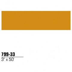 3X50' REFLECTIVE STRIPING TAPE GOLD - Exact Tooling