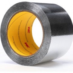 List 4380 3" x 55yds Aluminum Foil Tape - Silver - Exact Tooling