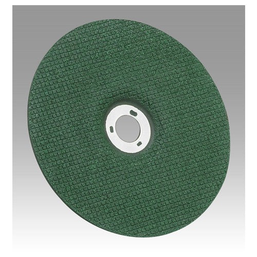 7 in × 1/8 in × 7/8 in Green Corps Flex Grind WhlsWith Center Hole 60 Alt Mfg # 50447 - Exact Tooling
