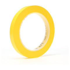 3M Vinyl Tape 471 Yellow 1/2″ × 36 yd 5.2 mil - Exact Tooling