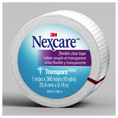 Nexcare Transpore Flexible Clear First Aid Tape 527-P1 2″ × 10 yds Wrapped - Exact Tooling